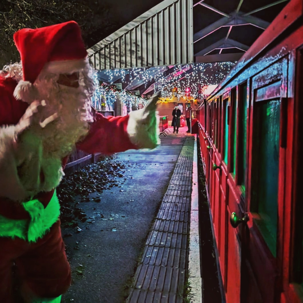 Santa at Cleethorpes